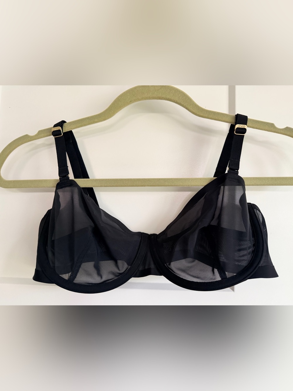 CUUP The Balconette Black Underwire Bra - size 36C